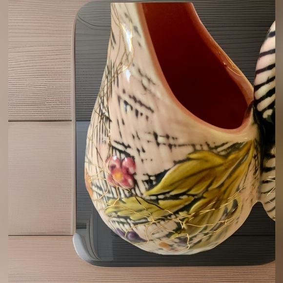 VINTAGE HULL 1955 FLITE POTTERY SIGNED - Picture 5 of 6